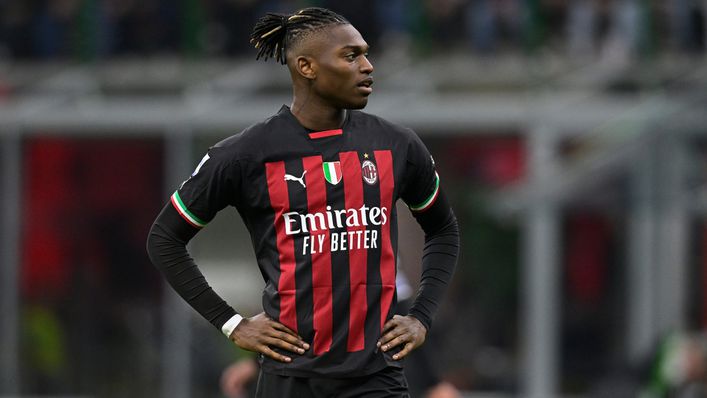 AC Milan forward Rafael Leao has caught the eye of Chelsea and Manchester City