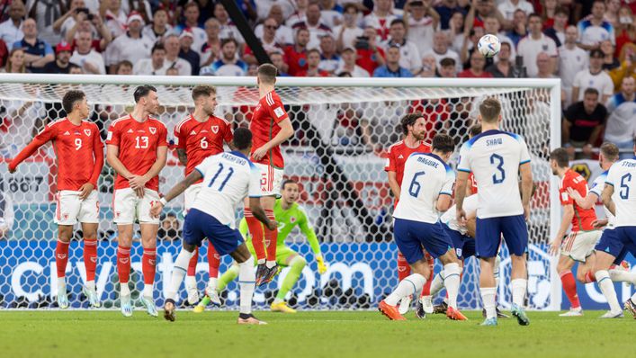 Marcus Rashford scored an exceptional free-kick for England against Wales