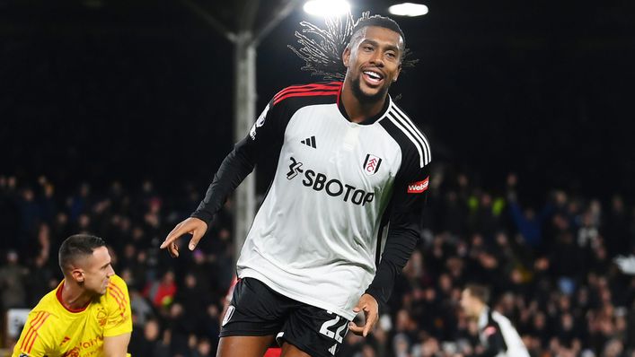 Alex Iwobi netted twice for Fulham