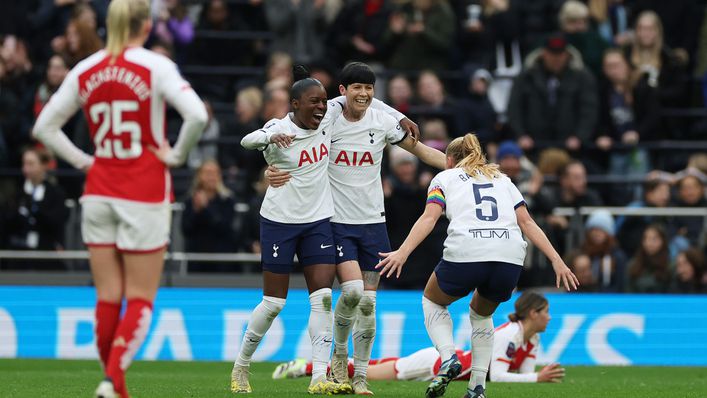 Tottenham recorded a famous victory over Arsenal in the Women's Super League in December