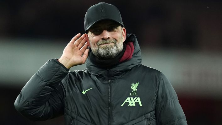 Jurgen Klopp had to make use of his squad against Arsenal