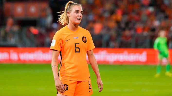 Jill Roord will hope to play a prominent role for the Netherlands at the 2023 Women's World Cup