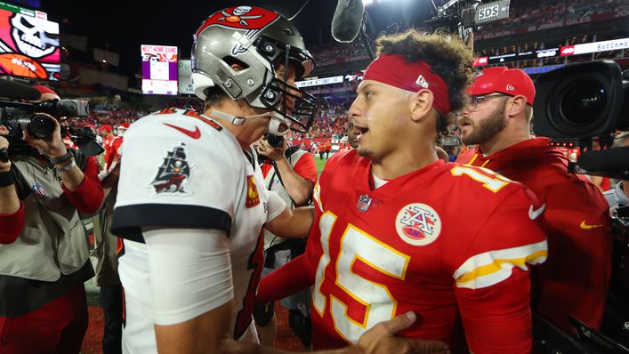 Tom Brady and Patrick Mahomes are two of the greatest quarterbacks of all time