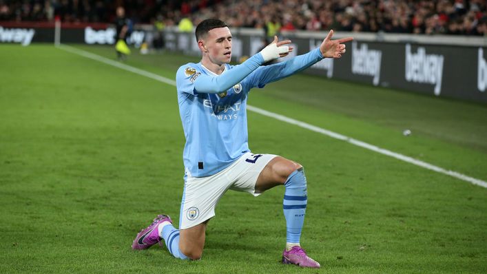 Phil Foden proved too good for Brentford in Monday's 3-1 win