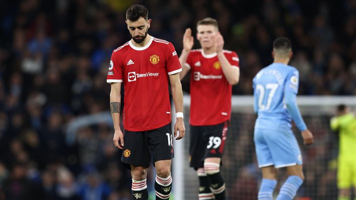 Bruno Fernandes and Co had a tough time at the Etihad