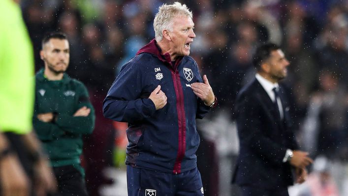 David Moyes' West Ham have won just once on the road in the Premier League and were beaten 4-0 away on Saturday