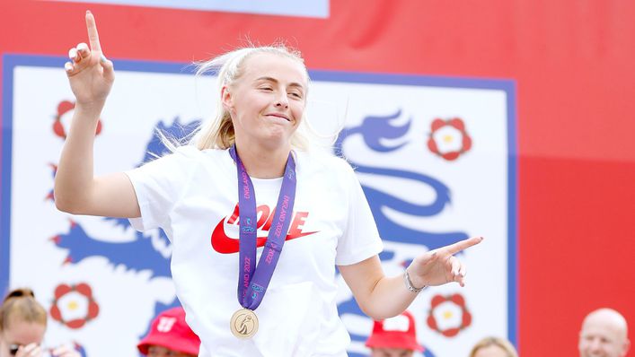 England star Chloe Kelly wants women and girls to express themselves freely