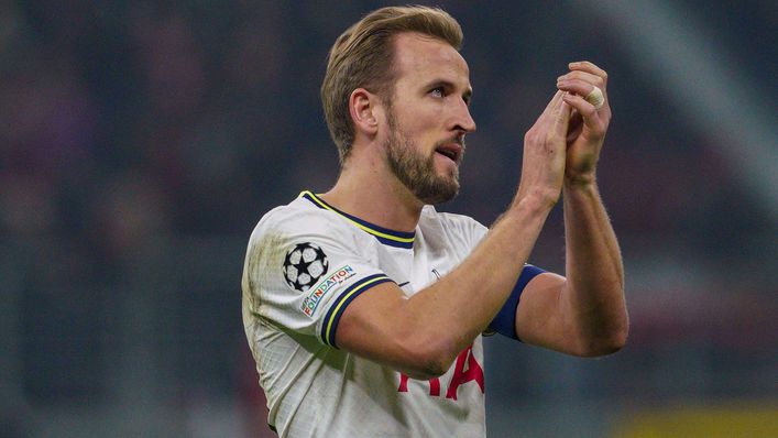 Tottenham striker Harry Kane has an excellent goalscoring record in the Champions League