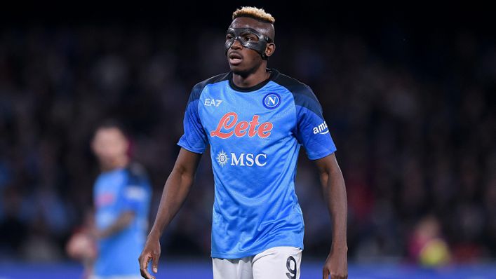 Napoli's Victor Osimhen is  the top scorer in Serie A this season with 19 goals