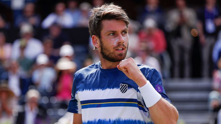Cameron Norrie was a surprise winner in 2021 and is a potential quarter-final opponent for Tsitsipas