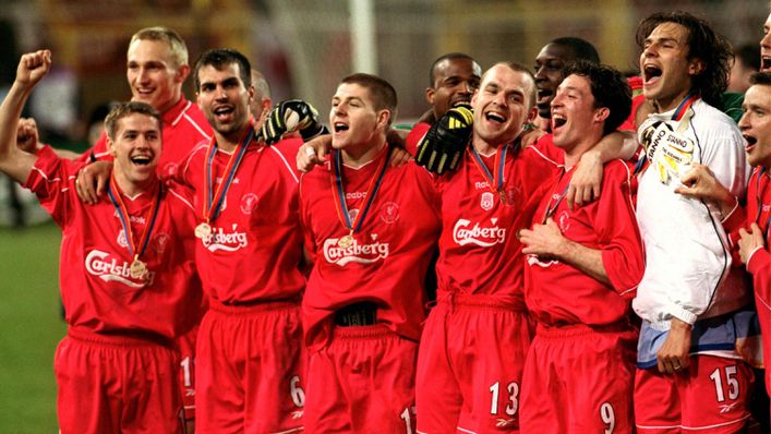 Liverpool won the UEFA Cup in 2001