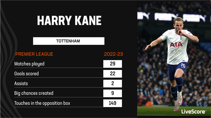 Harry Kane is enjoying another stellar campaign in front of goal despite Tottenham's struggles