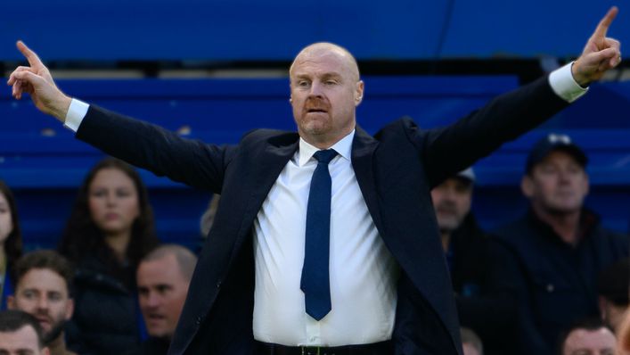 Sean Dyche will be looking to have Everton safe before the final day