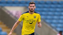 Elliott Moore scored the decisive goal in the first leg that has put Oxford in control of the tie