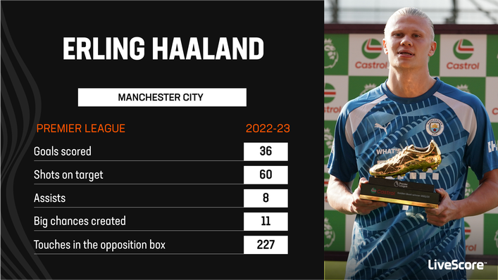 Erling Haaland had an incredible debut Premier League season