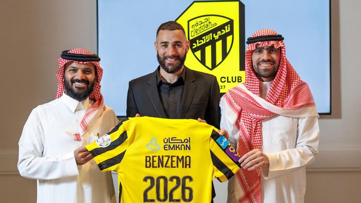 Karim Benzema has signed for Al-Ittihad