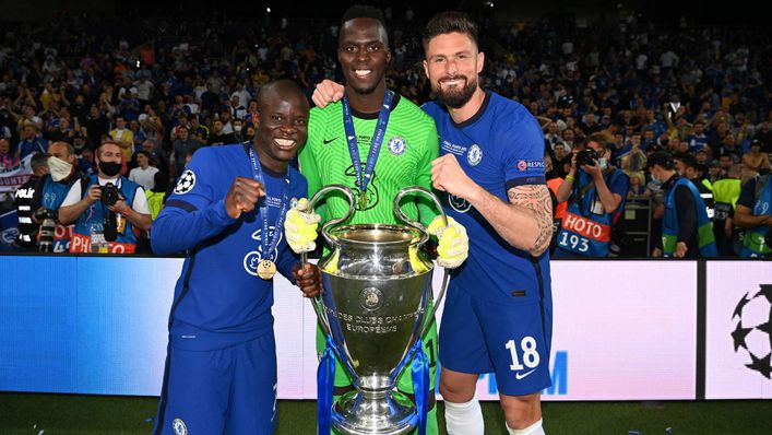 Edouard Mendy helped Chelsea win the Champions League for the second time in their history