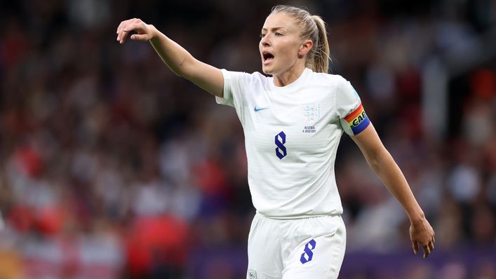 Leah Williamson started in defence alongside Millie Bright against Austria