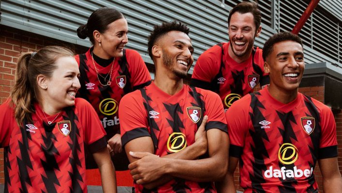 Bournemouth have unveiled the kit they will be sporting for their Premier League return
