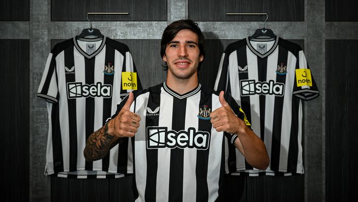 Sandro Tonali moved to Newcastle for a reported £55million