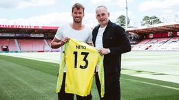 Experienced goalkeeper Neto has swapped Barcelona for Bournemouth (picture credit: AFC Bournemouth)
