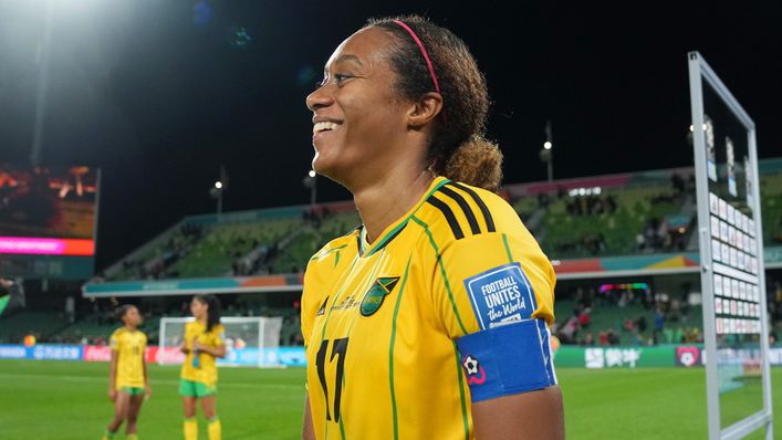 Captain and centre-back Allyson Swaby is the scorer of Jamaica's only World Cup goal so far