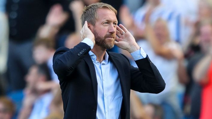Graham Potter is the new man in the Chelsea hotseat