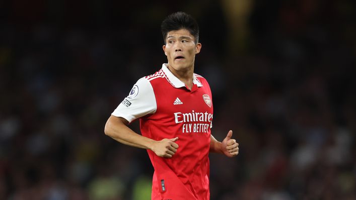 Takehiro Tomiyasu will want to win back his spot in Arsenal's starting XI tonight