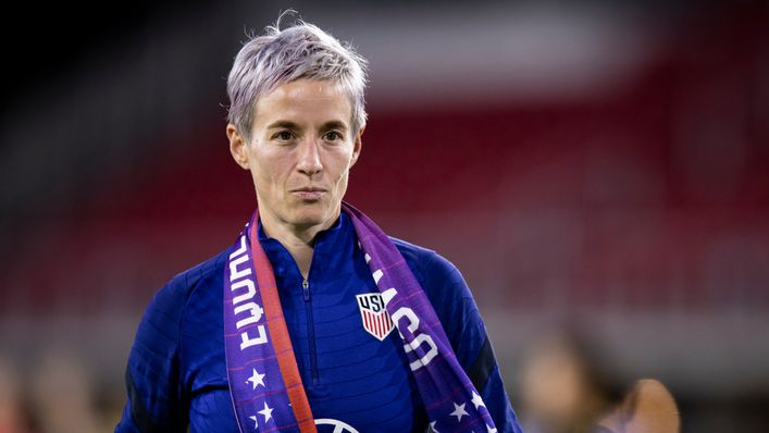 Megan Rapinoe and her USA team-mates are thrilled to be playing at Wembley