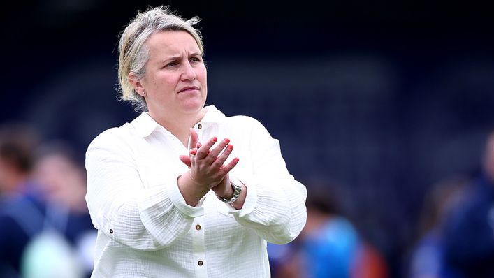 Emma Hayes is looking to guid Chelsea to a fifth successive Women's Super League title