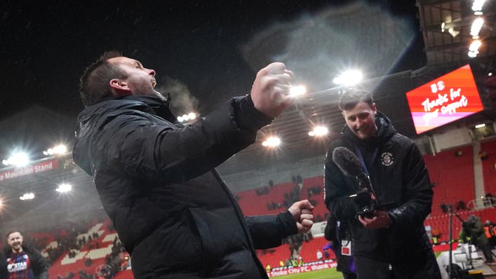 Nathan Jones' passion on the touchlines will certainly make headlines in the Premier League