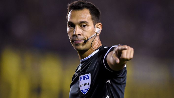 It was a busy night for Argentinian referee Facundo Tello