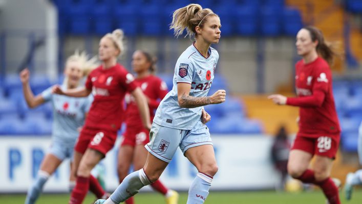 Rachel Daly's penalty earned Aston Villa a 1-0 win over Liverpool