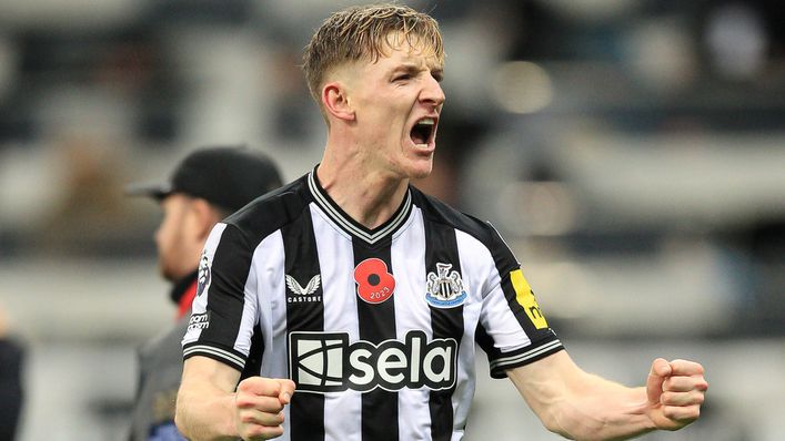 Anthony Gordon has been a standout performer for Newcastle this season