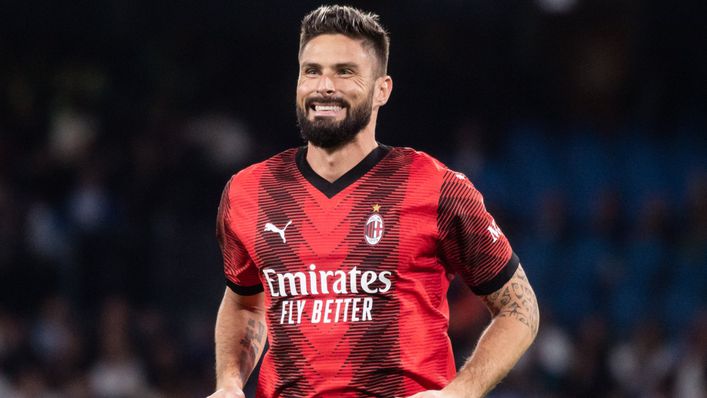 Olivier Giroud joined AC Milan from Chelsea in July 2021