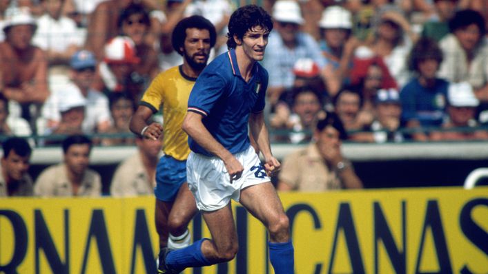 Paolo Rossi was Italy's World Cup hero in 1982