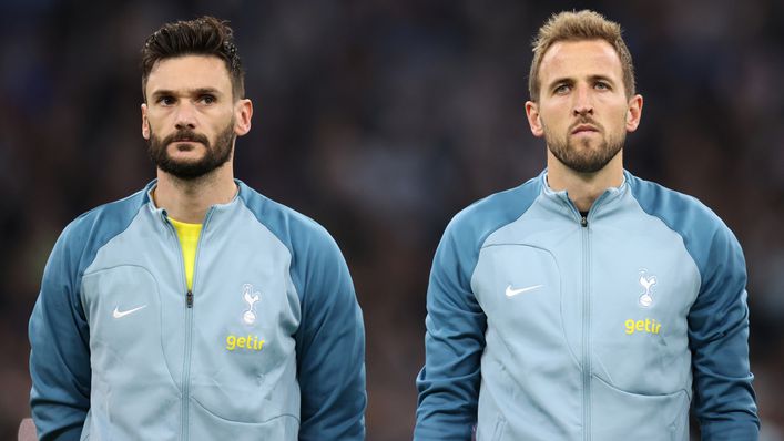 Tottenham team-mates Hugo Lloris and Harry Kane will face off on Saturday