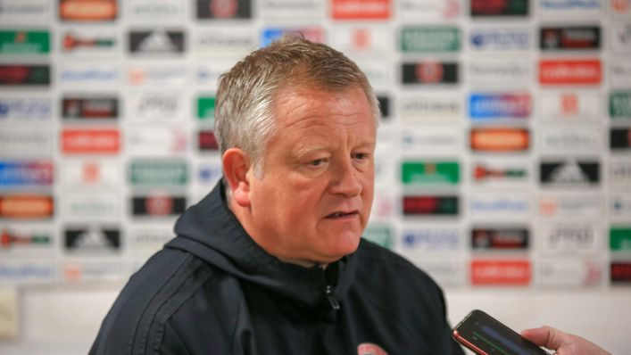 Chris Wilder will be looking for his first win back in charge of Sheffield United