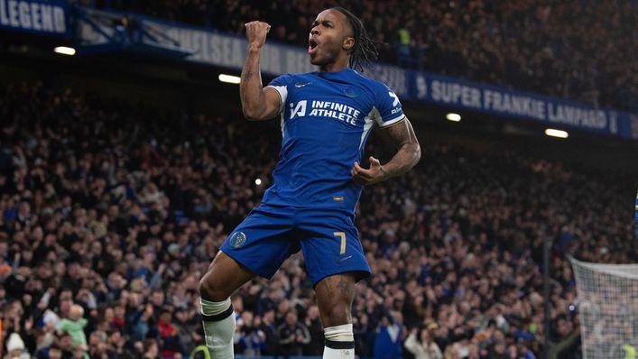 Raheem Sterling scored a stunning free-kick in Chelsea's FA Cup third round victory over Preston