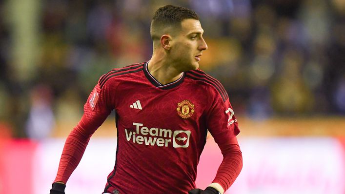 Diogo Dalot was on target for Manchester United at Wigan