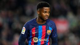 Ansu Fati will be hoping to force his way back into the Barcelona starting line-up against Villarreal