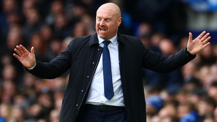 Sean Dyche is not panicking about Everton's current form