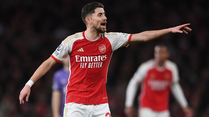 Jorginho was a standout performer in Arsenal's 3-1 win over Liverpool at the Emirates