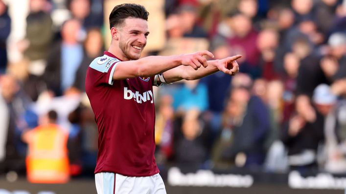 Declan Rice has been linked with a big-money move away from West Ham