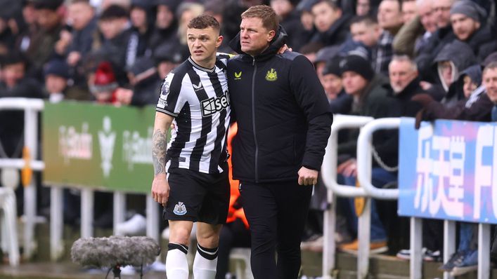 Kieran Trippier is set for a spell on the sidelines at Newcastle