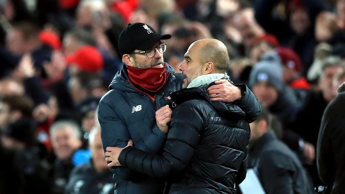 Jurgen Klopp's Liverpool have cut Manchester City's lead to a single point at the Premier League summit