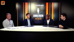 Our celebrity panel in action for the LiveScore Euro 2020 Preview Show