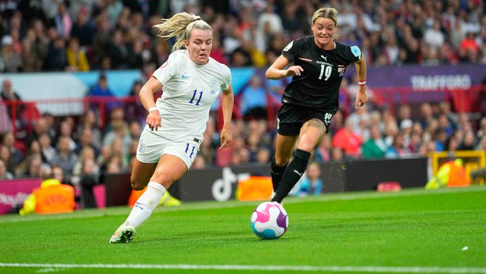 Lauren Hemp was one of England's brightest attackers against Austria