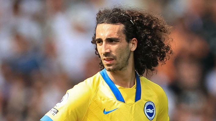 Brighton are yet to receive any bids for Marc Cucurella