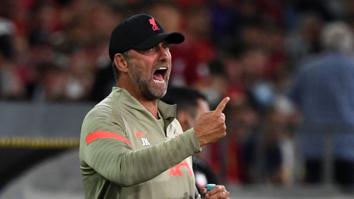 Jurgen Klopp shouts instructions from the touchline as Liverpool draw with Athletic Club in a pre-season friendly